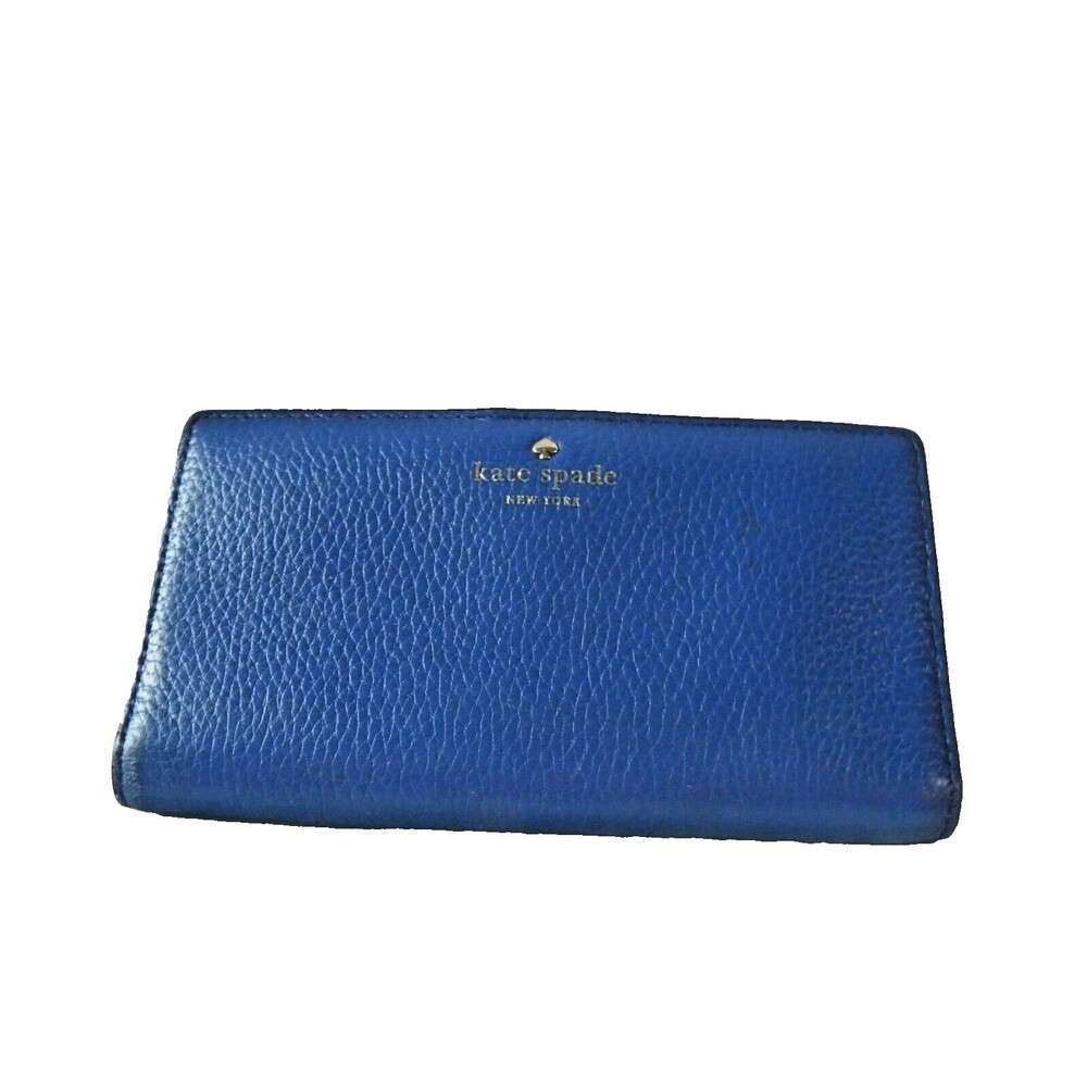 Kate Spade Southport Avenue Stacy Wallet in Holiday Blue